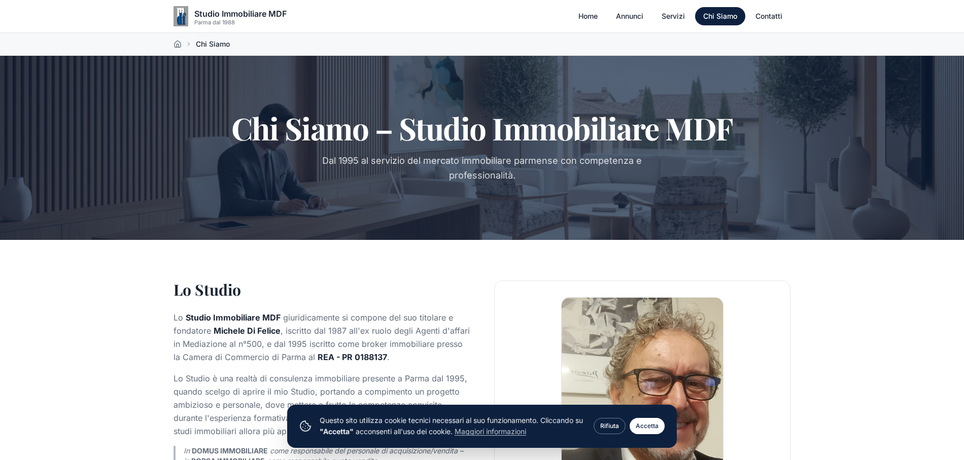 Studio Immobiliare MDF — CHI SIAMO